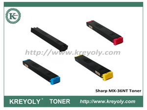 Tóner de color MX-36 para Sharp MX2610 / MX3110 / MX3610 / MX2640N / MX3140N / MX3640N