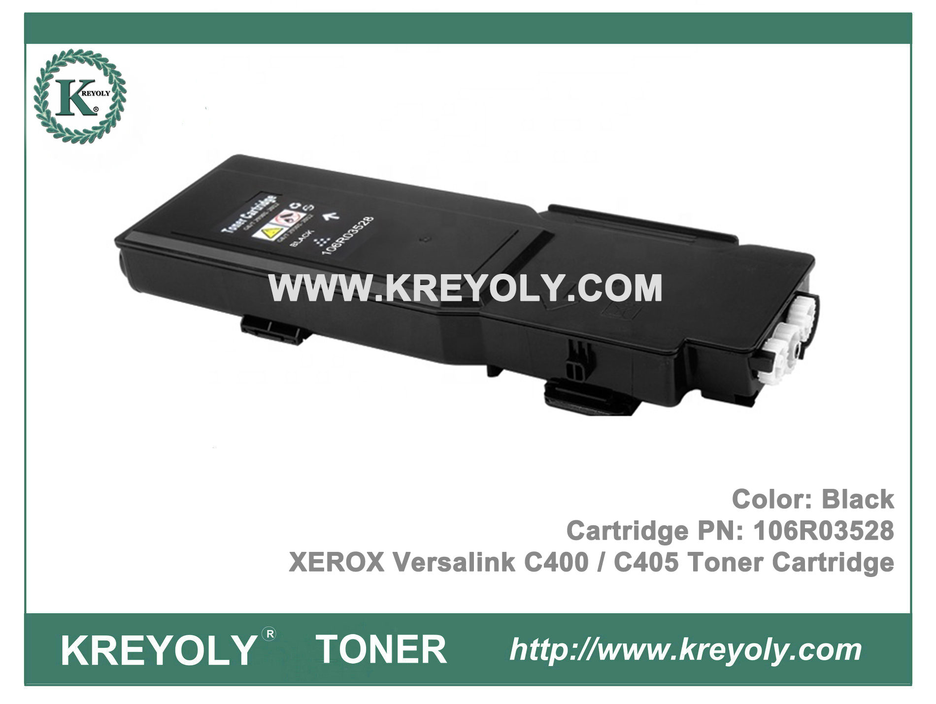 Color Xerox Versalink C400 C405 Cartucho de tóner 106R03528 106R03529 106R03530 106R03531