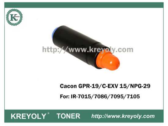 Cartucho de tóner NPG-29 / GPR-19 / C-EXV15 para IR7015 / 7086/7095