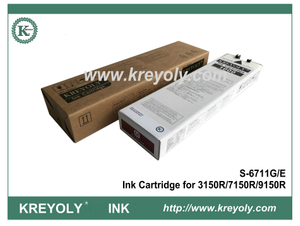 Cartucho de tinta magenta S-6711 para máquina de inyección de tinta Riso ComColor 3150R 7150R 9150R