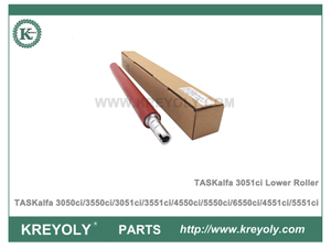 Rodillo inferior para Kyocera TASKalfa 3050ci 3550ci 3051ci ​​3551ci 4550ci 5550ci 6550ci 4551ci 5551ci Rodillo de presión inferior