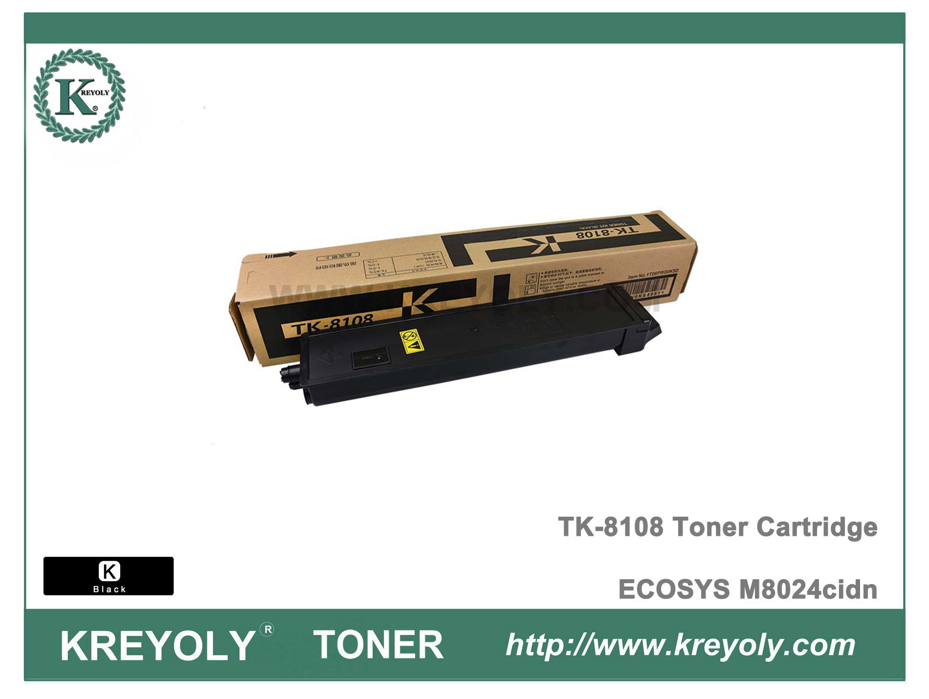 TK-8108 Cartucho de tóner para ECOSYS M8024cidn TK-8105
